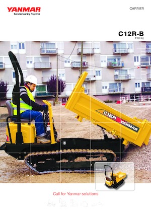 Гусеничні самоскиди Yanmar C 12 RB