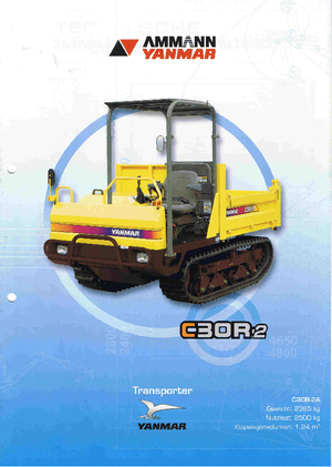 Гусеничні самоскиди Yanmar C 30 R 2 B