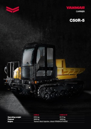 Гусеничні самоскиди Yanmar C 50 R 5