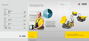 Гусеничні самоскиди Wacker Neuson DT08