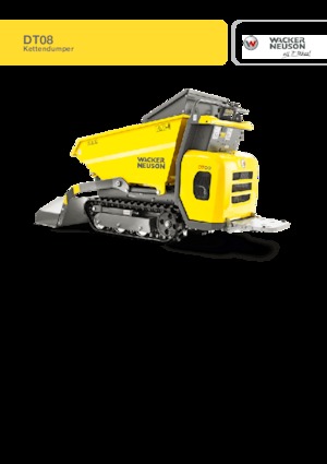 Гусеничні самоскиди Wacker Neuson DT08