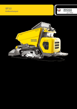 Гусеничні самоскиди Wacker Neuson DT12