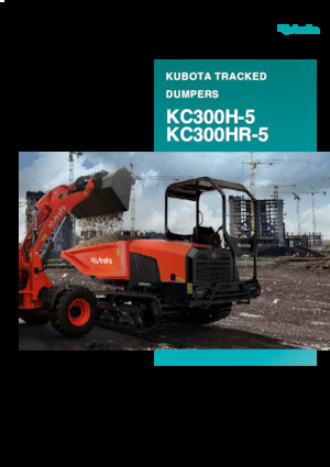 Гусеничні самоскиди Kubota KC300HR-5