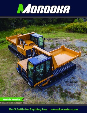 Гусеничні самоскиди Morooka MST 300 VD