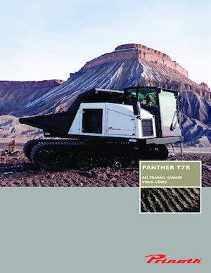Гусеничні самоскиди Prinoth Panther T7R
