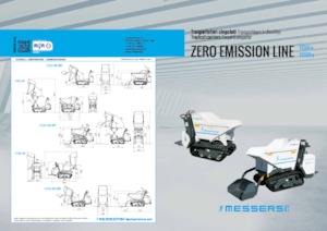 Гусеничні самоскиди Messersi TC120-e