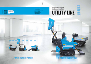 Гусеничні самоскиди Messersi TC80