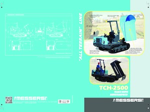 Гусеничні самоскиди Messersi TCH 2500