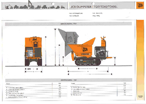 Гусеничні самоскиди JCB TD 10