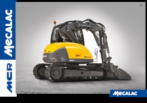 Гусеничні екскаватори Mecalac 10MCR