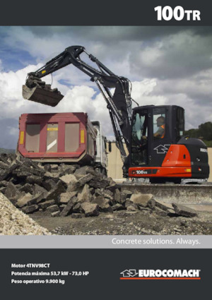 Гусеничні екскаватори Eurocomach 100 TR