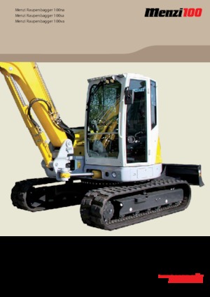 Гусеничні екскаватори Menzi 100na
