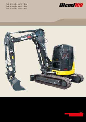 Гусеничні екскаватори Menzi 100na