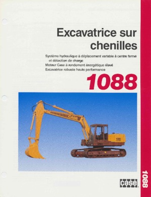 Гусеничні екскаватори Case 1088