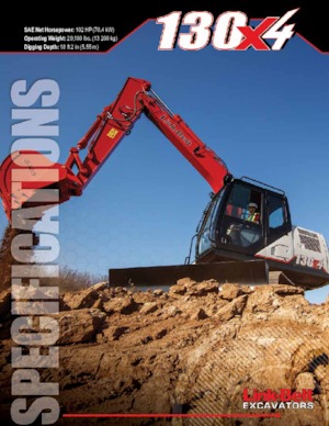 Гусеничні екскаватори Link-Belt 130 X4