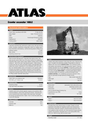 Гусеничні екскаватори Atlas 160 LC
