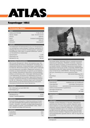 Гусеничні екскаватори Atlas 160 LC