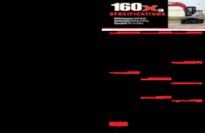 Гусеничні екскаватори Link-Belt 160 X3