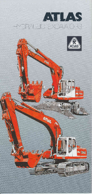 Гусеничні екскаватори Atlas 2004 