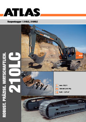 Гусеничні екскаватори Atlas 210 LC