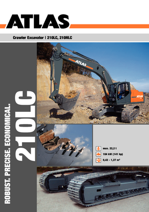 Гусеничні екскаватори Atlas 210 LC