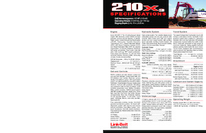 Гусеничні екскаватори Link-Belt 210 X3