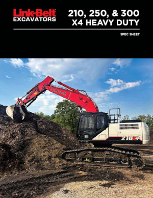 Гусеничні екскаватори Link-Belt 210 X4 Heavy Duty