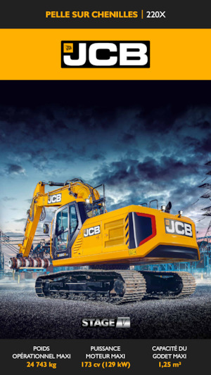 Гусеничні екскаватори JCB 220X