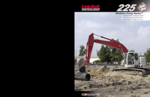 Гусеничні екскаватори Link-Belt 225 Spin Ace