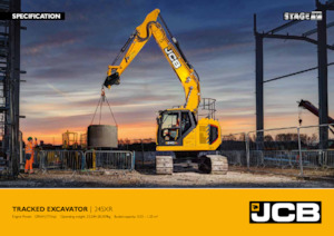 Гусеничні екскаватори JCB 245XR