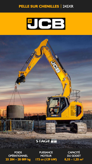 Гусеничні екскаватори JCB 245XR