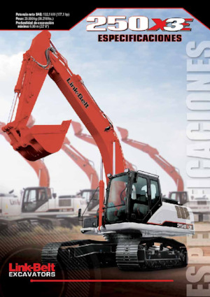 Гусеничні екскаватори Link-Belt 250 X3E