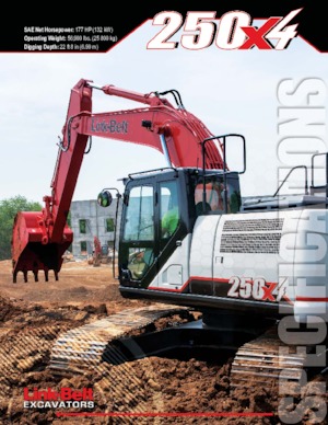 Гусеничні екскаватори Link-Belt 250 X4