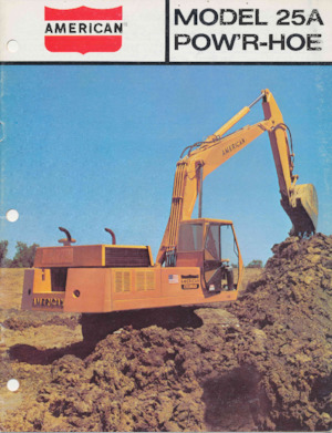 Гусеничні екскаватори American Hoist & Derrick 25A