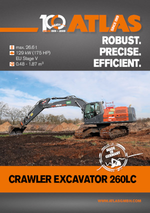 Гусеничні екскаватори Atlas 260 LC