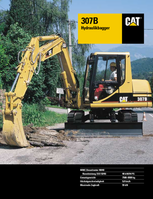 Гусеничні екскаватори Caterpillar 307B