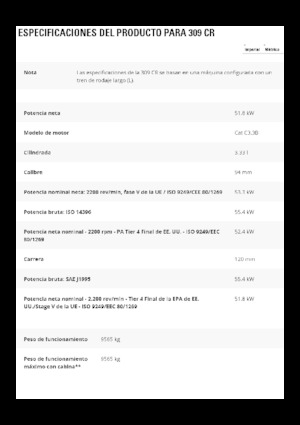 Гусеничні екскаватори Caterpillar 309 CR