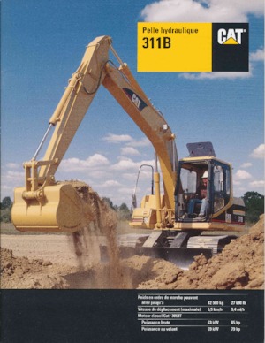 Гусеничні екскаватори Caterpillar 311B