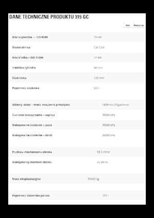 Гусеничні екскаватори Caterpillar 315 GC