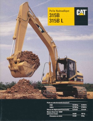 Гусеничні екскаватори Caterpillar 315B
