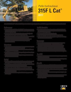 Гусеничні екскаватори Caterpillar 315F L