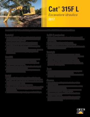 Гусеничні екскаватори Caterpillar 315F L