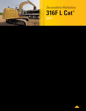 Гусеничні екскаватори Caterpillar 316F L