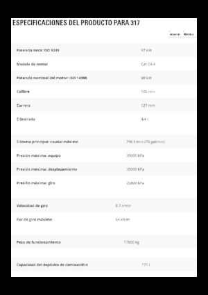 Гусеничні екскаватори Caterpillar 317
