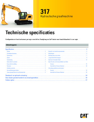 Гусеничні екскаватори Caterpillar 317