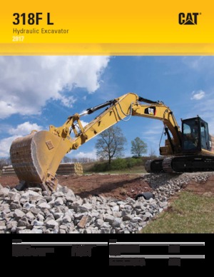 Гусеничні екскаватори Caterpillar 318F L