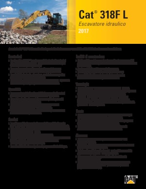 Гусеничні екскаватори Caterpillar 318F L