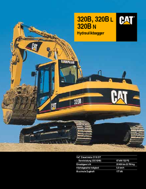 Гусеничні екскаватори Caterpillar 320 B L