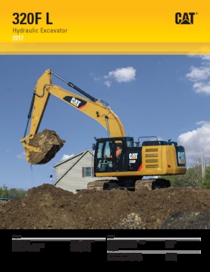 Гусеничні екскаватори Caterpillar 320E L