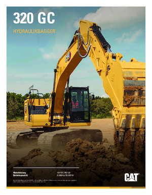 Гусеничні екскаватори Caterpillar 320GC